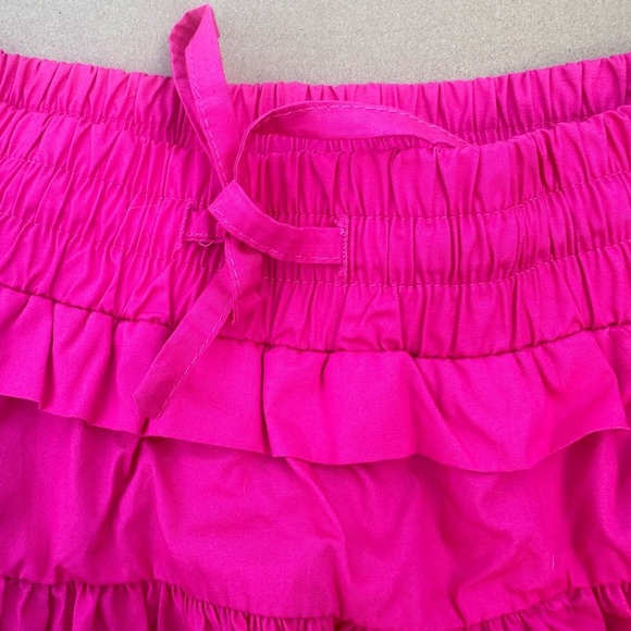 Pink Ruffled Women's Skirt - Picture 4 of 11